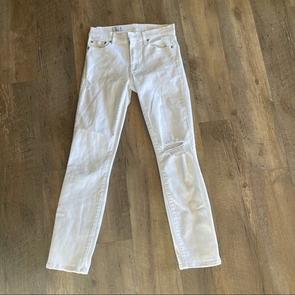 NWOT 1969 Resolution Destructed Whites Slim - Picture 3 of 11